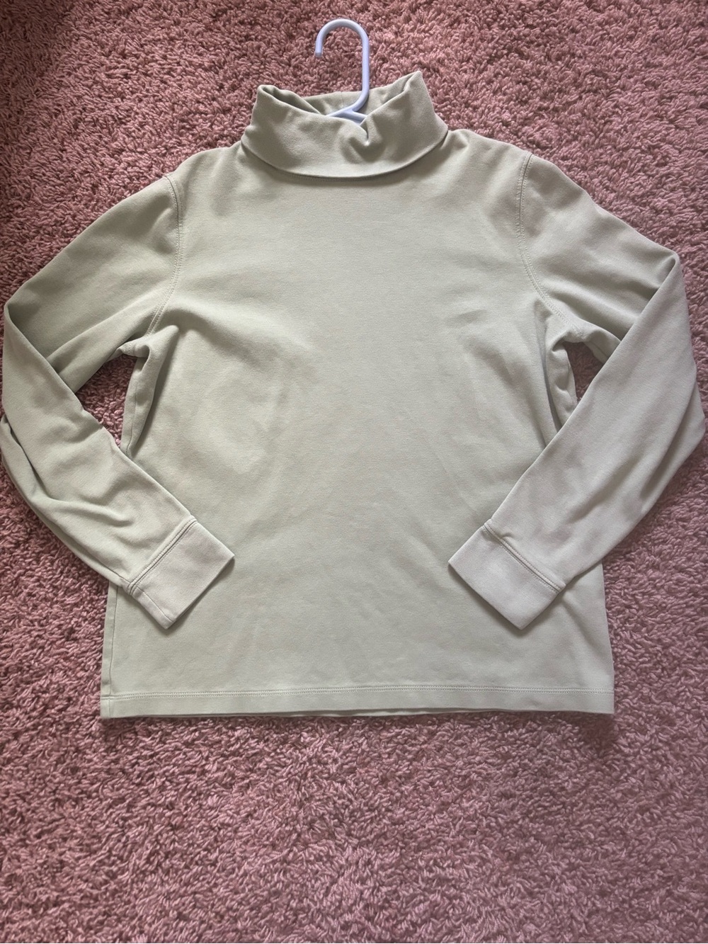 L.L. Bean Cream Turtleneck Sweater
